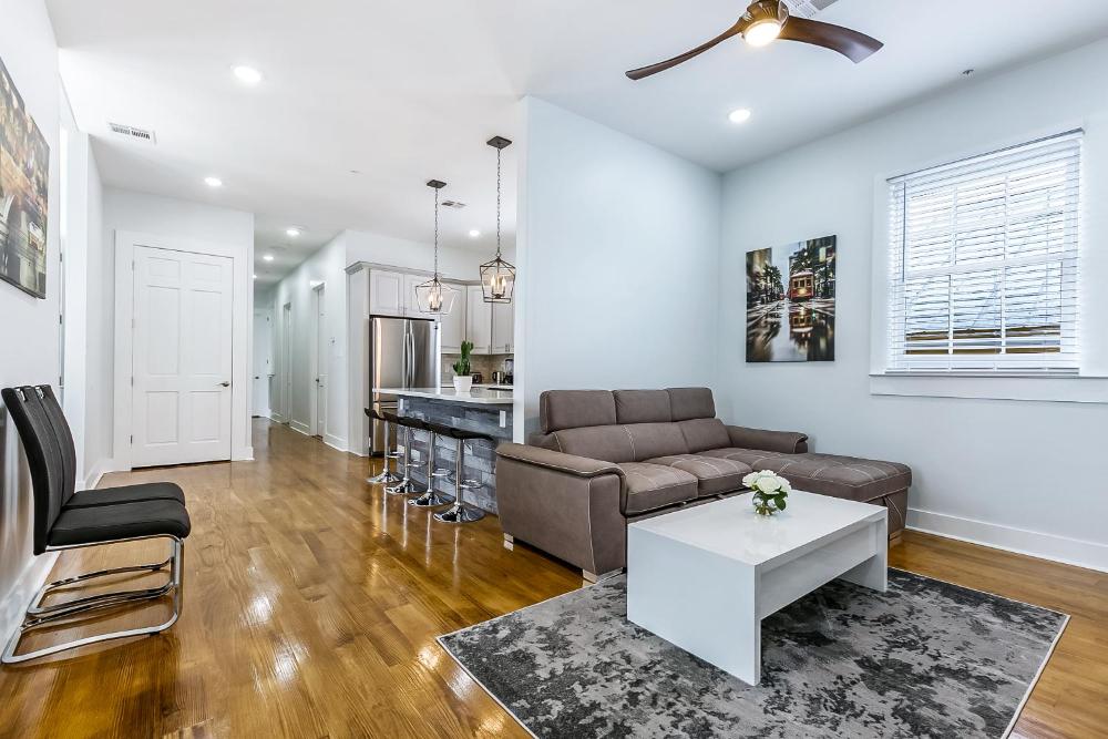Apartment with Balcony interior